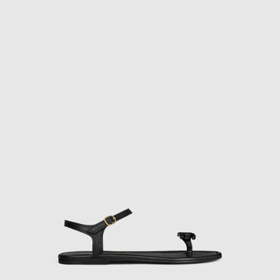 셀린느 여성 베이 트리옹프 통 스트랩 샌들 - Celine Womens Bay Triomphe Tong Strap Sandals - ces14384x