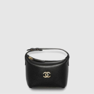샤넬 여성 마이크로 탑 핸들 호보 파우치 - Chane Womens Micro Top Handle Hobo Pouch - chb16330x