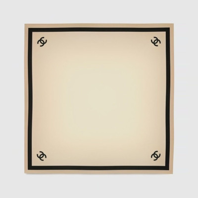 샤넬 여성 스퀘어 스카프 - Chanel Womens Square Scarf - acc8341x
