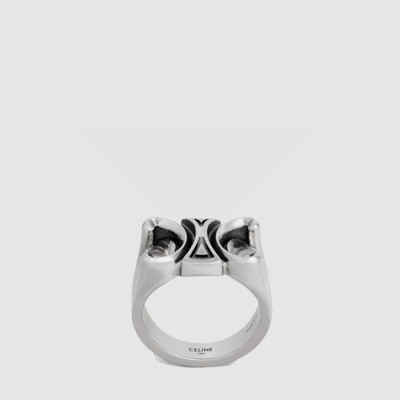 셀린느 여성 산 오노프레 청키 트리옹프 링 - Celine Womens San Onofre Chunky Triomphe Ring - acc8417x