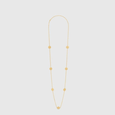 셀린느 여성 에어룸 메다일 소트와르 네크리스 - Celine Womens Heirloom Medale Sautoir Necklace - acc8419x