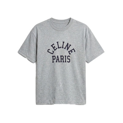 셀린느 남성 반팔 티셔츠 - Celine Mens Round Tshirt - cec16227x