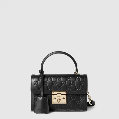 구찌 여성 패드락 스몰 탑 핸들 백 - Gucci Womens Padlock Small Top Handle Bag - gub16364x