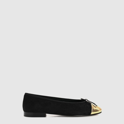 샤넬 여성 발레리나 플랫 슈즈 - Chanel Womens Ballerina Flat Shoes - chs14403x