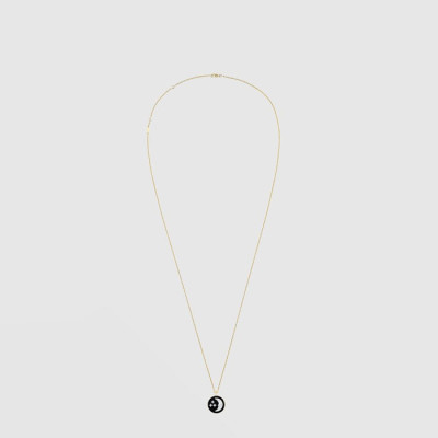 디올 여성 로즈 셀레스트 플라크 네크리스 - Dior Womens Rose Celeste Medal Necklace - acc8702x