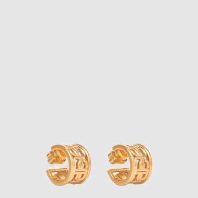 발렌시아가 여성 BB 후프 이어링 - Balenciaga Womens BB Hoop Earring - acc8709x