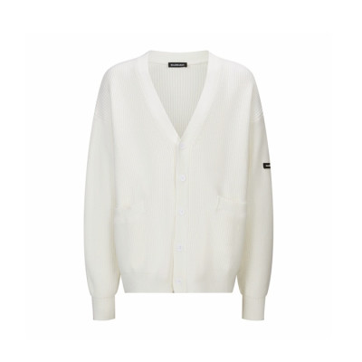 발렌시아가 남성 브이넥 가디건 - Balenciaga Mens V-neck Cardigan - bac16295x
