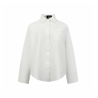 로에베 여성 클래식 셔츠 - Loewe Womens Dress Shirt - loc16310x
