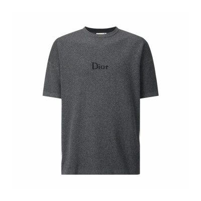 디올 남성 라운드 티셔츠 - Dior Mens Round Tshirt - dic16492x