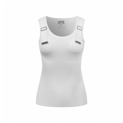 로에베 여성 라운드 나시 - Loewe Womens Sleeveless Top - loc16520x