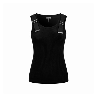 로에베 여성 라운드 나시 - Loewe Womens Sleeveless Top - loc16521x