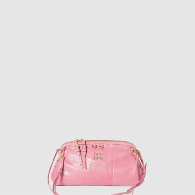 미우미우 여성 카프리스 에이어스 가죽 클러치 - MiuMiu Womens Caprice Ayers Leather Clutch - mib16803x