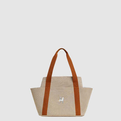 에르메스 여성 토일 아다다 카브리올레 다이퍼 백 - Hermes Womons Toile Adada Cabriole Diaper Bag - heb16901x