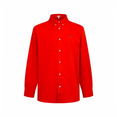 로에베 남성 아나그램 셔츠 - Loewe Mens Anagram Shirt - loc16580x