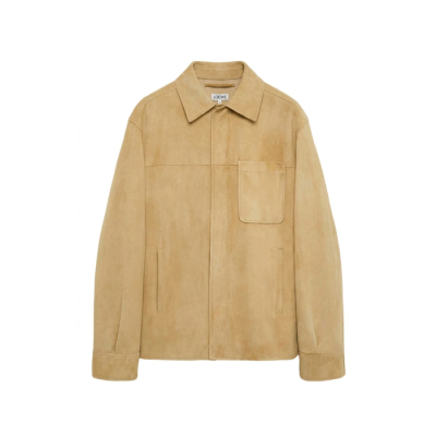 로에베 남성 가죽 자켓 - Loewe Mens Leather Jacket - loc16582x