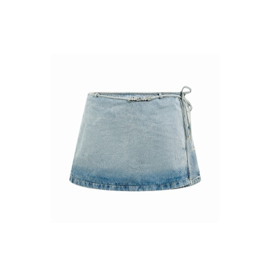 로에베 여성 플리츠 미니 스커트 - Loewe Womens Pleated Mini Skirt - loc16592x