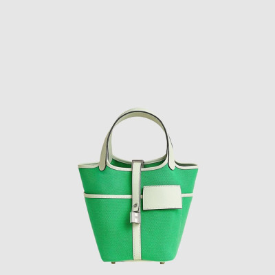 에르메스 여성 피코탄 락 18 - Hermes Womons Picotin Lock 18 - heb16938x