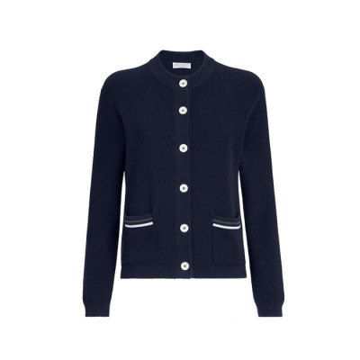 브루넬로쿠치넬리 여성 라운드 가디건 - Brunello Cucinelli Womens Round Cardigan - brc16595x
