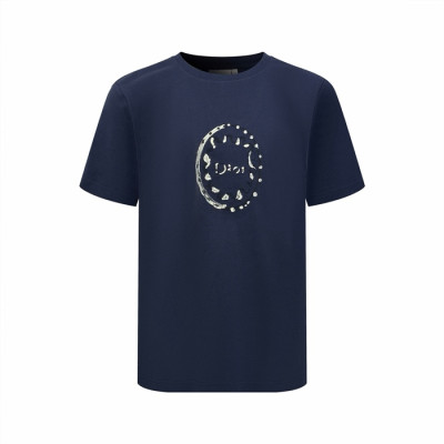 디올 남성 라운드 티셔츠 - Dior Mens Round Tshirt - dic16603x
