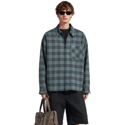 발렌시아가 남성 패딩 오버셔츠 - Balenciaga Mens Padded Overshirt - bac16615x