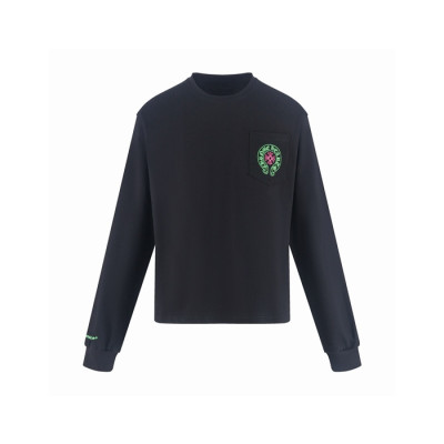 크롬하츠 남성 라운드 스웨트 셔츠 - Chrome Hearts Mens Sweatshirt - chc16622x