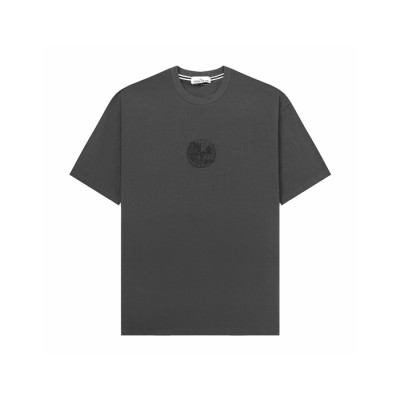 스톤아일랜드 남성 라운드 반팔 티셔츠 - Stone Island Mens Round Tshirt - stc16640x