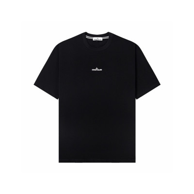 스톤아일랜드 남성 라운드 반팔 티셔츠 - Stone Island Mens Round Tshirt - stc16647x