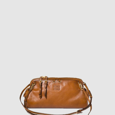 미우미우 여성 카프리스 에이어스 가죽 클러치 - MiuMiu Womens Caprice Ayers Leather Clutch - mib16996x