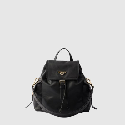 프라다 여성 익스플로어 미디엄 가죽 백팩 1BZ080 - Prada Womens Explore Medium Leather Backpack - prb17158x