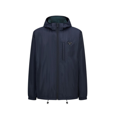 프라다 남성 캐쥬얼 양면 재킷 - Prada Mens Casual Reversible Jacket - prc16780x