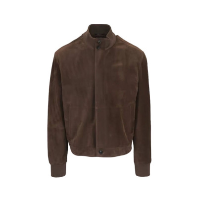 에르메네질도 제냐 남성 가죽 재킷 - Ermenegildo Zegna Mens Leather Jacket - zec16840x