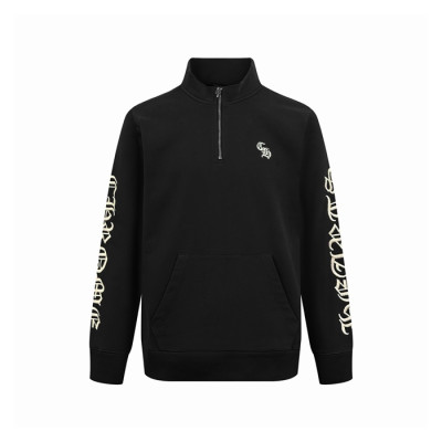 크롬하츠 여성 집업 스웨트셔츠 - Chrom hearts Mens Zip Up Sweatshirt - chc16871x