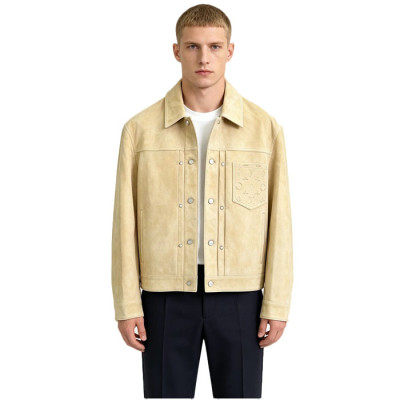 루이비통 남성 가죽 자켓 - Louis vuitton Mens Leather Jacket - lvc16900x