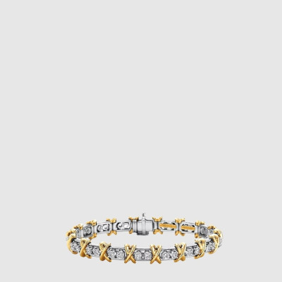 티파니 여성 슐럼버제 서티식스 스톤 팔찌 - Tiffany & Co Womens Schlumberger Thirty-Six Stone Bracelet - acc9021x