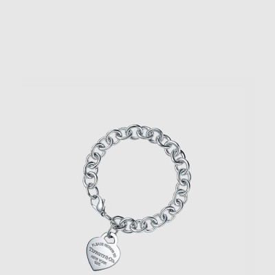 티파니 여성 하트 태그 팔찌 - Tiffany & Co Womens Heart Tag Bracelet - acc9032x