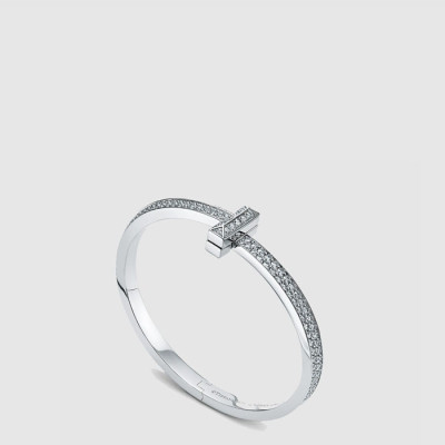 티파니 여성 T1 다이아 뱅글 브레이슬릿 - Tiffany & Co Womens T1 Diamond Bangle Bracelet - acc9104x