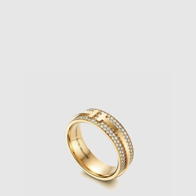 티파니 남/녀 와이드 다이아몬드 링 - Tiffany Unisex Wide Diamond Ring - acc9113x