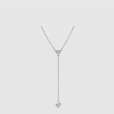 티파니 여성 다이아몬드 바이 더 야드™ 네크리스 - Tiffany Womens Diamond By The Yard™ Necklace - acc9215x