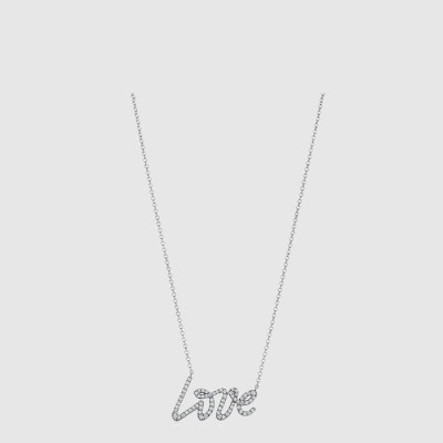 티파니 여성 팔로마의 그래피티 러브 펜던트 네크리스 - Tiffany & Co Womens Palomas Graffiti Love Pendant Necklace - acc9227x