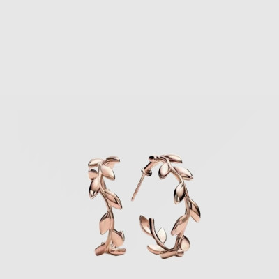 티파니 여성 올리브 리프 후프 이어링 - Tiffany Womens Olive Leaf Hoop Earring - acc9261x