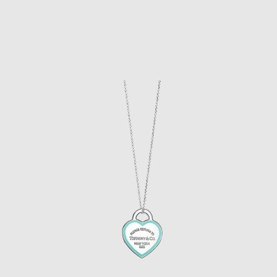티파니 여성 하트 태그 네크리스 - Tiffany & Co Womens Heart tag Necklace - acc9263x