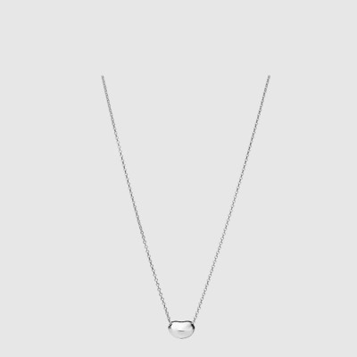 티파니 여성 빈 디자인 펜던트 스털링 네크리스 - Tiffany & Co Womens Bean Design Pendant Sterling Necklace - acc9265x