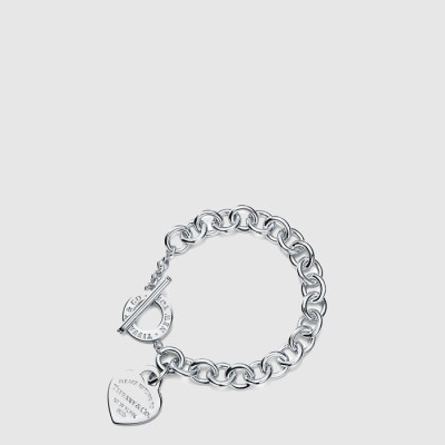 티파니 여성 하트 태그 토글 브레이슬릿 - Tiffany & Co Womens Heart Tag Toggle Bracelet - acc9285x