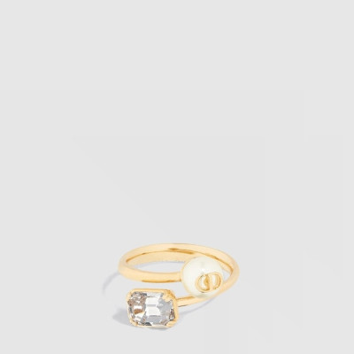 디올 여성 펄 골드 링 - Dior Womens Petit CD Ring - acc9319x