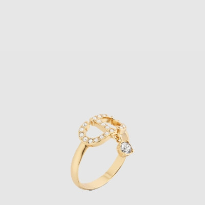 디올 여성 쁘띠 CD 스터드 반지 - Dior Womens Petit CD Stud Ring - acc9327x