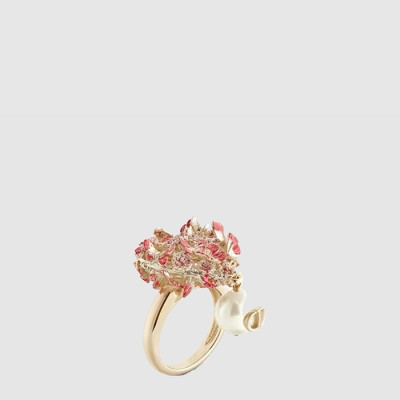 디올 여성 나비 하트 링 - Dior Womens Butterfly Heart Ring - acc9330x