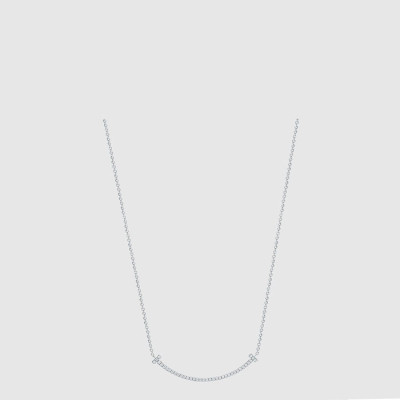 티파니 여성 포지스마일 펜던트 네크리스 - Tiffany & Co Womens Posi Smile Pendant Necklace - acc9343x