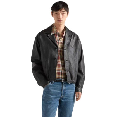 프라다 남성 가죽 자켓 - Prada Mens Leather Jacket - prc17061x