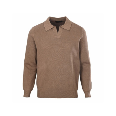 로로피아나 남성 폴로 스웨터 - Loro Piana Mens Polo Sweater - lpc17076x