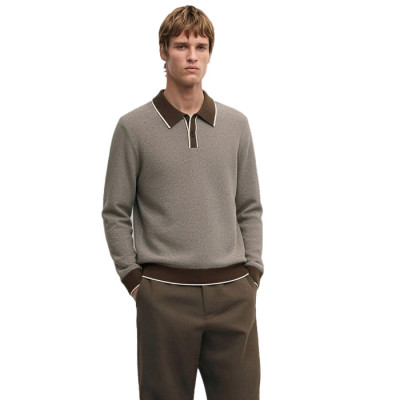 로로피아나 남성 폴로 스웨터 - Loro Piana Mens Polo Sweater - lpc17131x
